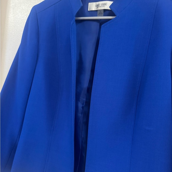 Jones Studio Vibrant Blue Women's Blazer - Picture 5 of 9
